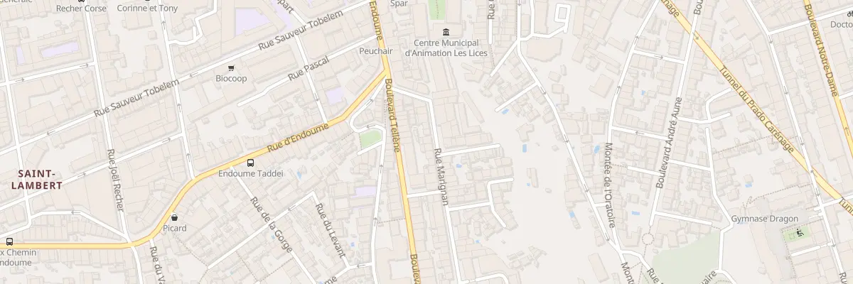 Plan du 18 Rue marignan à Marseille 7e Arrondissement