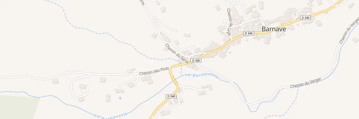 Plan du 5052 Le Village à Barnave
