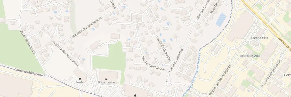 Plan du 55 Rue Fernand Sauve à Gargas