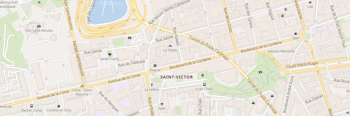Plan du 112 Bd de la Corderie à Marseille 7e Arrondissement