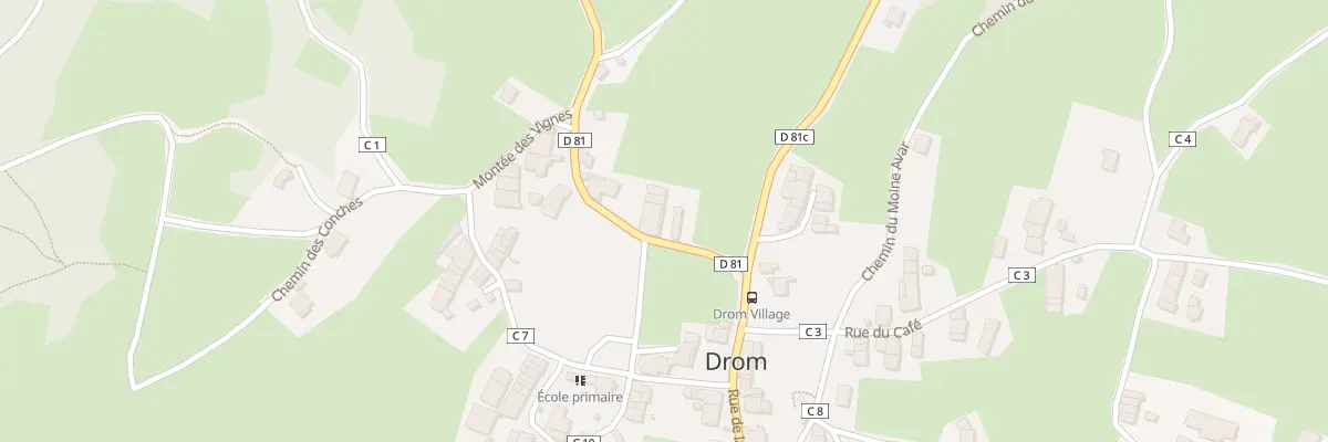 Plan du 60 Rue du Port Fleury à Drom