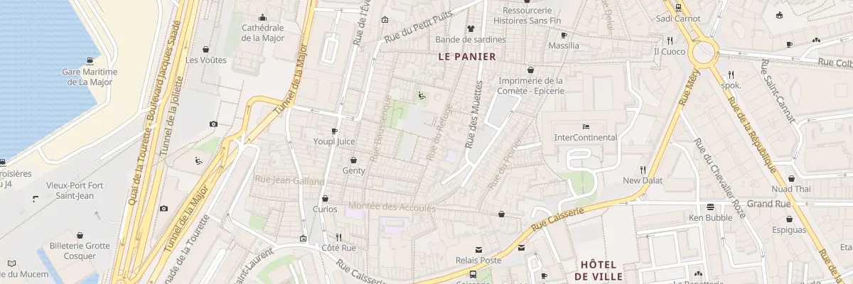 Plan du 3 Rue des repenties à Marseille 2e Arrondissement