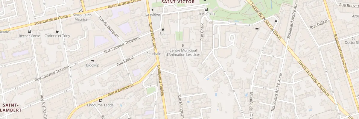 Plan du 11 Rue marignan à Marseille 7e Arrondissement