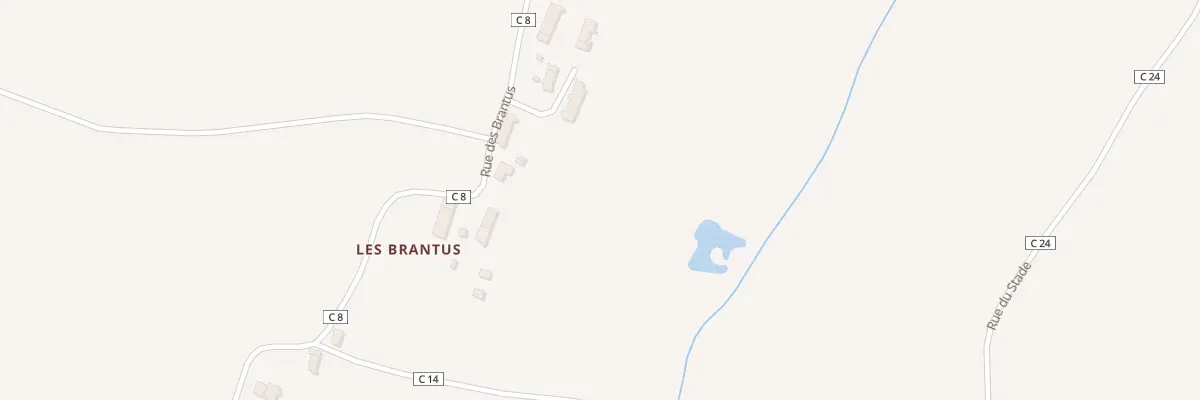 Plan du 587 Rue des Brantus à Chapelle-Voland