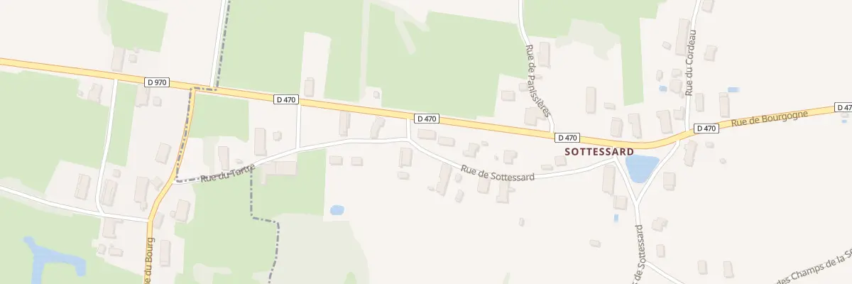 Plan du 24 Rue de Sottessard à Cosges