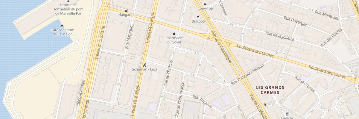 Plan du 98 Rue de l’eveche à Marseille 2e Arrondissement