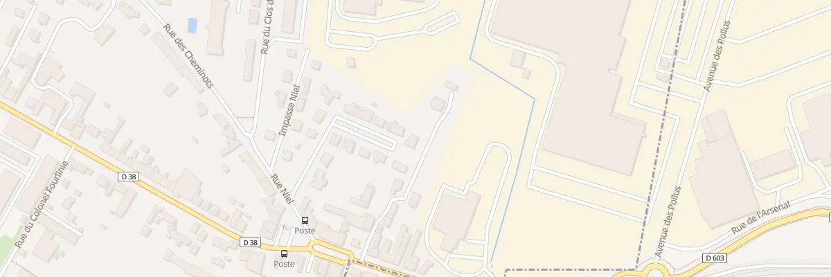 Plan du 14 Rue Jules Poncet à Thierville-sur-Meuse