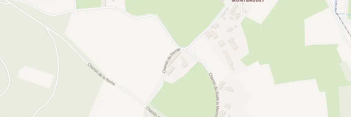 Plan du 2 Che de Montgaudet à Soleymieu