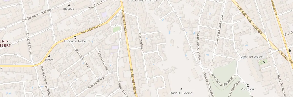 Plan du 39 Rue marignan à Marseille 7e Arrondissement