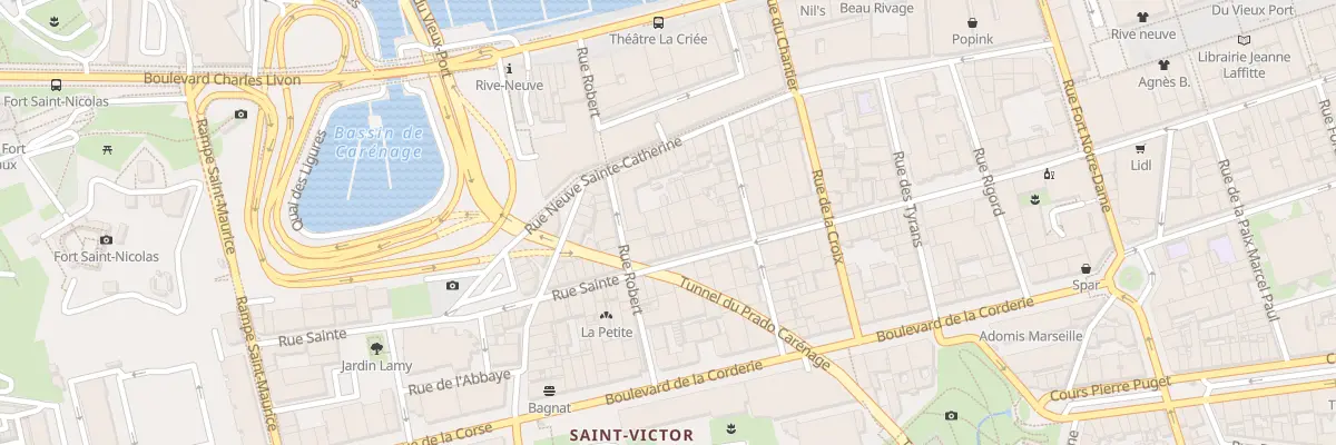 Plan du 112B Rue sainte à Marseille 7e Arrondissement