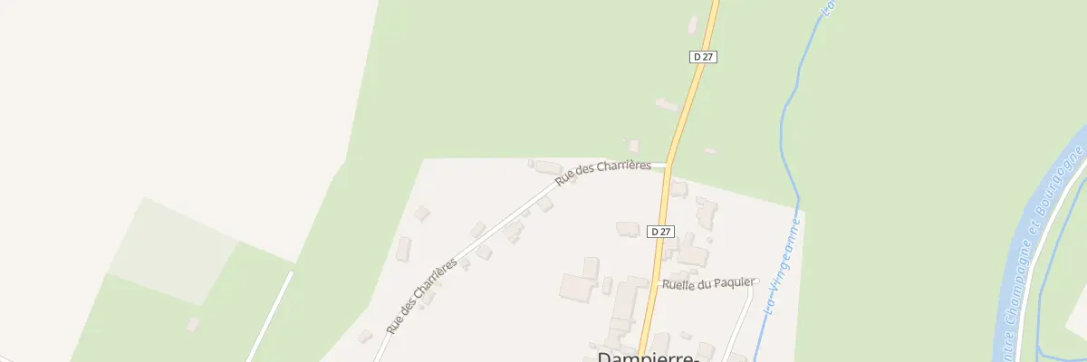 Plan du 8 Rue des Charrières à Dampierre-et-Flée