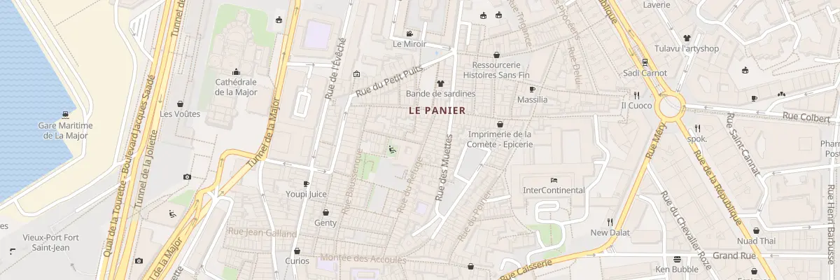 Plan du 27 Rue du refuge à Marseille 2e Arrondissement