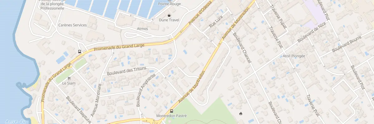 Plan du 128 Av de Montredon à Marseille 8e Arrondissement