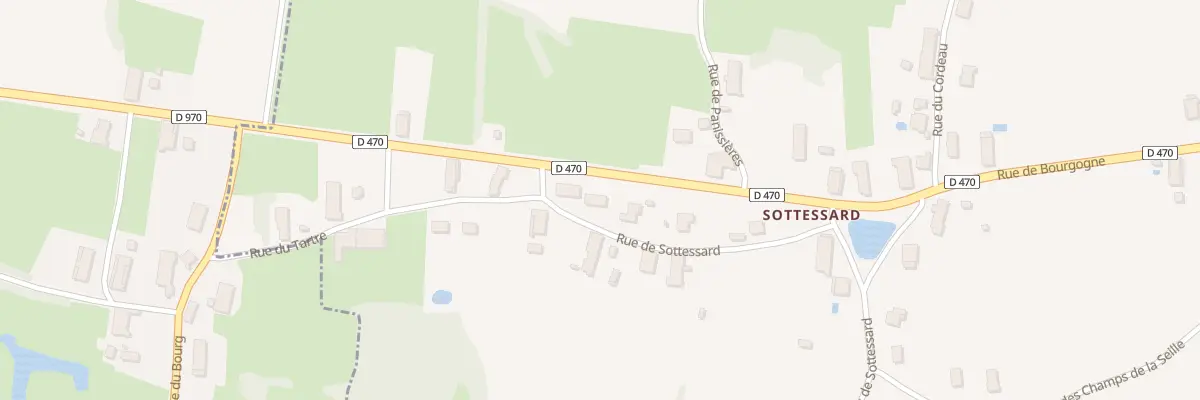 Plan du 20 Rue de Sottessard à Cosges