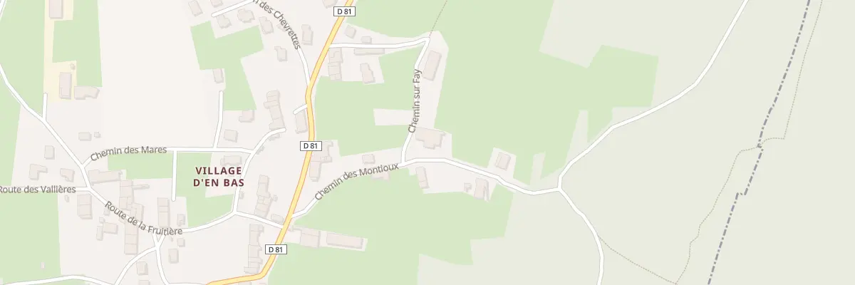 Plan du 5063 Le Saut à Ramasse