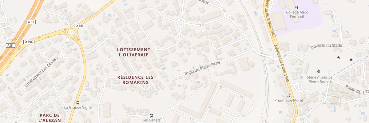 Plan du 12 Imp Pierre Fiche à Septèmes-les-Vallons