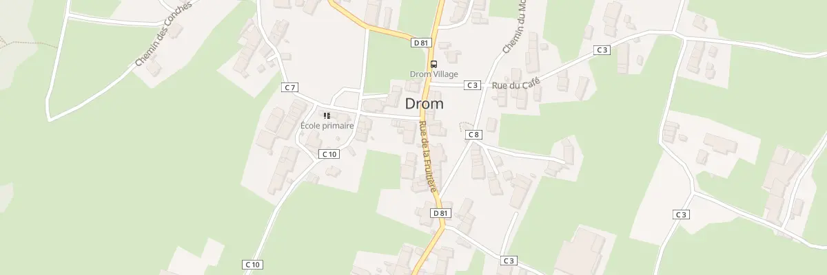Plan du 119 Rue de la Fruitière à Drom