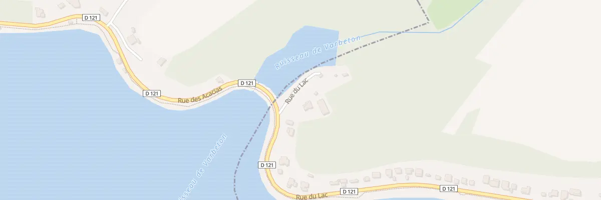 Plan du 5 Rue du Lac à Changey