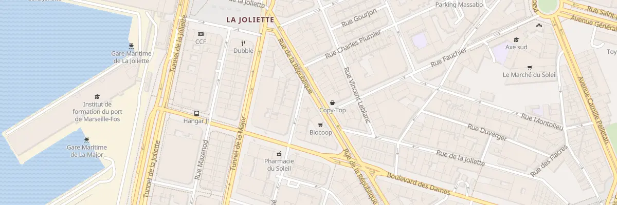 Plan du 80 Bd des Dames à Marseille 2e Arrondissement