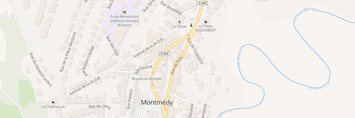 Plan du 9 Rue de l’Isle à Montmédy