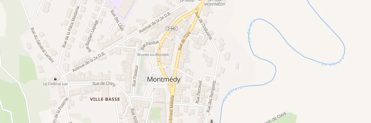 Plan du 4 Rue de l’Isle à Montmédy