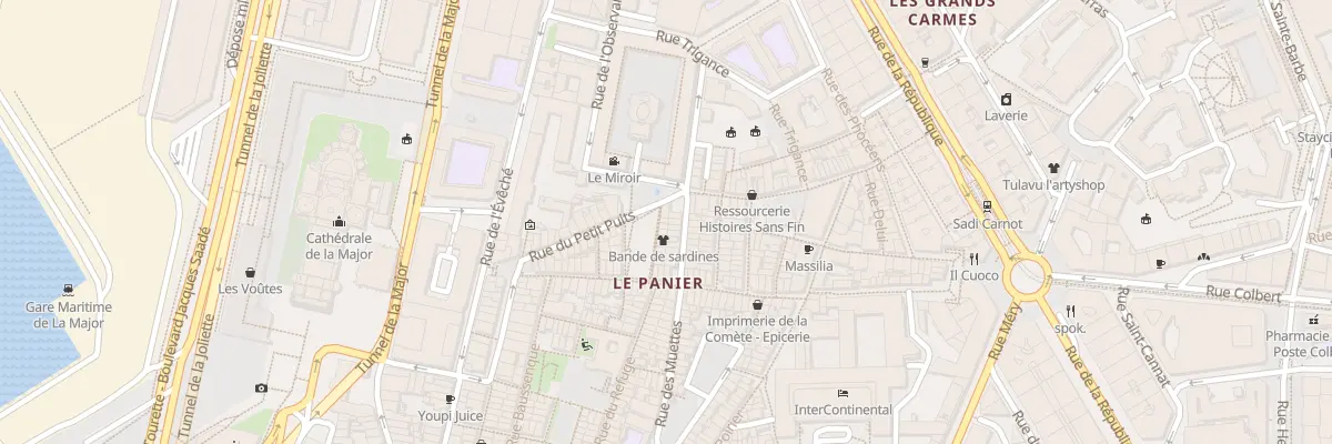 Plan du 18 Rue des pistoles à Marseille 2e Arrondissement