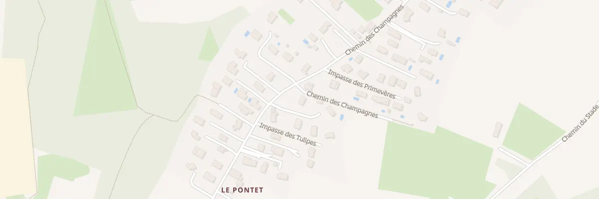 Plan du 342 Che des Champagnes à Courtenay