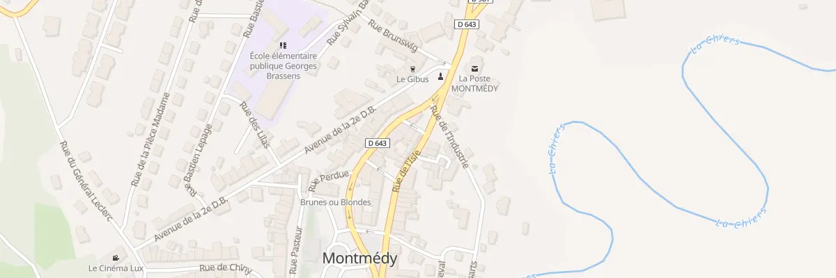 Plan du 2 Rue Allamont à Montmédy