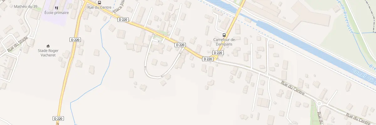 Plan du 12 Rue des Battous à Abergement-la-Ronce