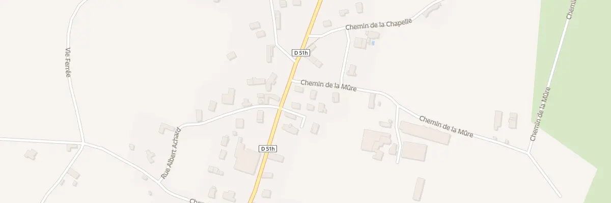 Plan du 4B Che de la Mûre à Biol