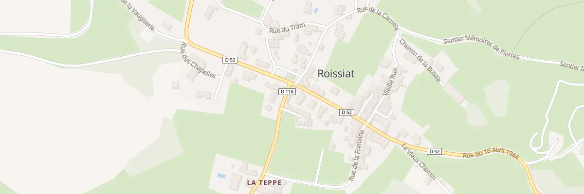 Plan du 235 Rue du 16 Avril 1944 à Courmangoux