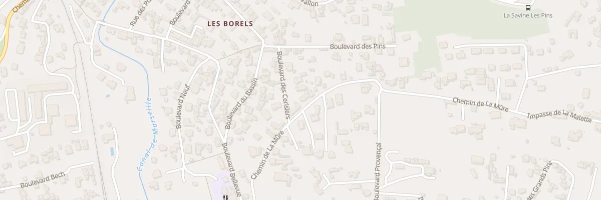 Plan du 63 Che de la Mure à Marseille 15e Arrondissement