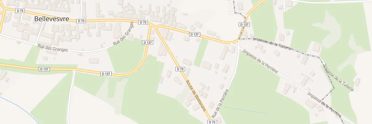 Plan du 3 Rte de Bletterans à Bellevesvre