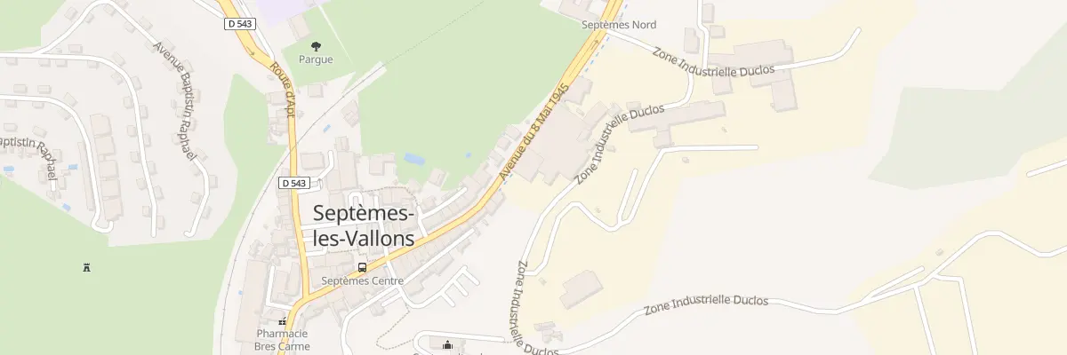 Plan du 84B Av du 8 Mai 1945 à Septèmes-les-Vallons