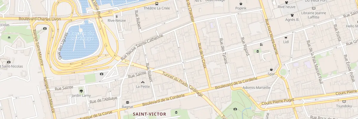 Plan du 102 Rue sainte à Marseille 7e Arrondissement