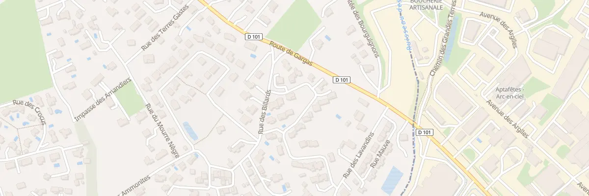 Plan du 126 Rue des Romarins à Gargas