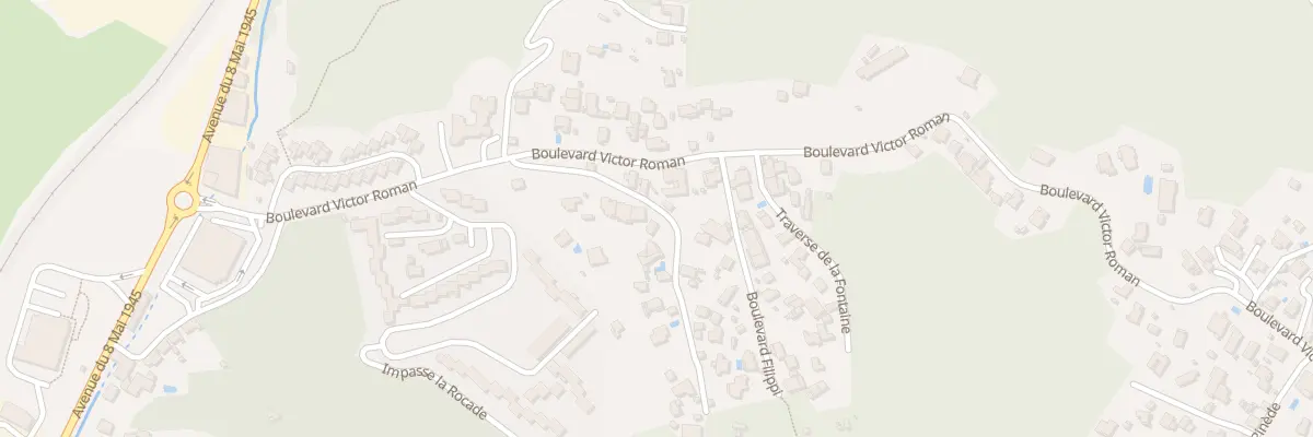 Plan du 2 Bd Victor Anfossi à Septèmes-les-Vallons