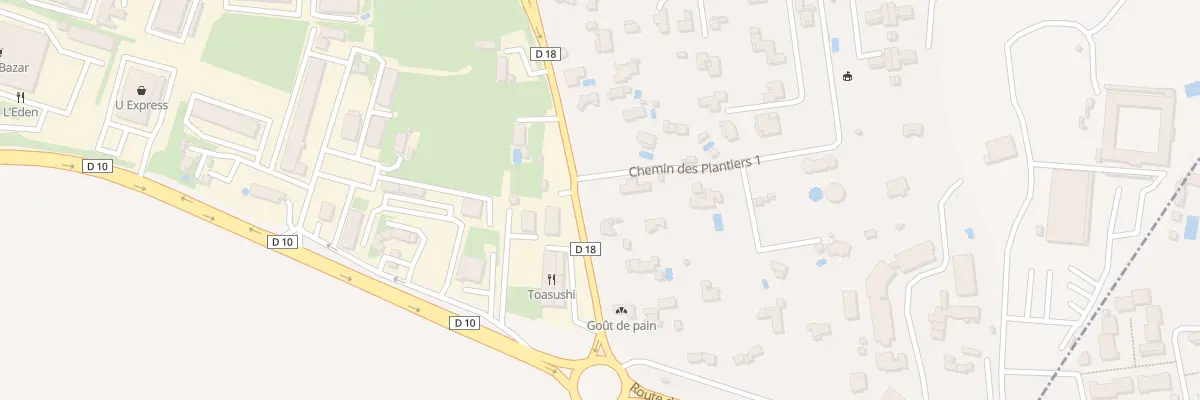 Plan du 2595 Rte des Milles à Éguilles