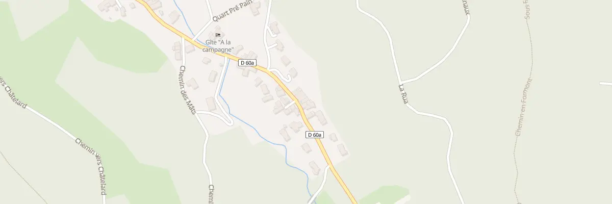 Plan du 729 Rue Principale Vaux Fevroux à Vaux-en-Bugey