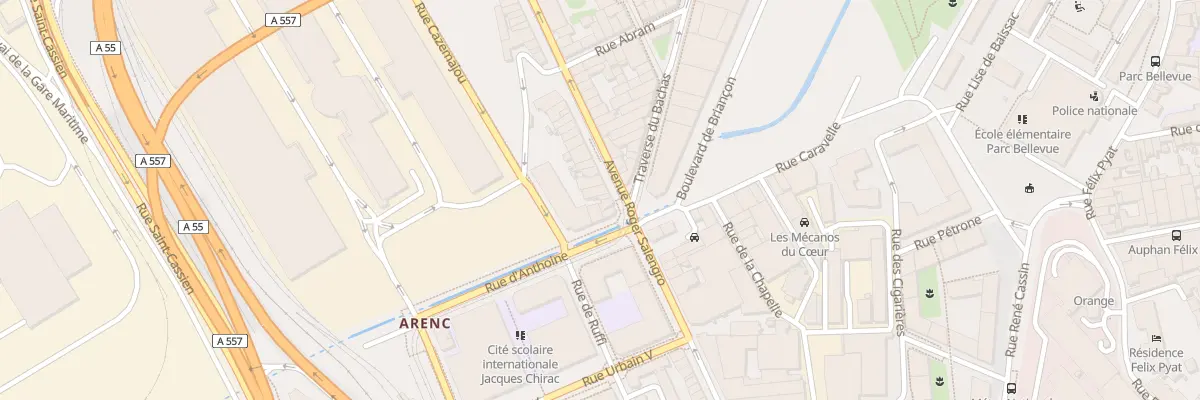 Plan du 167 Av Roger Salengro à Marseille 15e Arrondissement