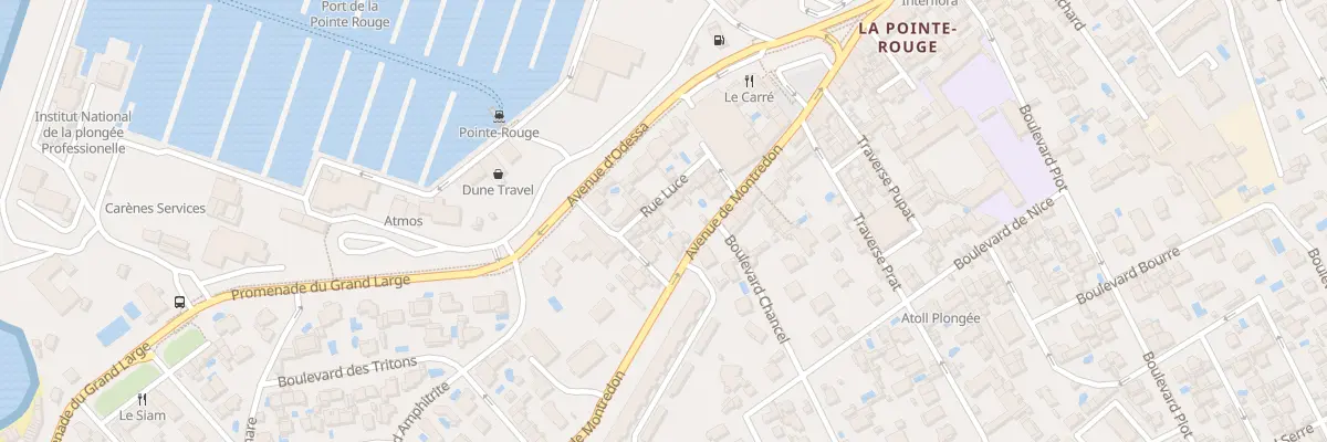 Plan du 7B Rue luce à Marseille 8e Arrondissement