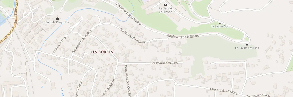 Plan du 62 Bd du Vallon à Marseille 15e Arrondissement