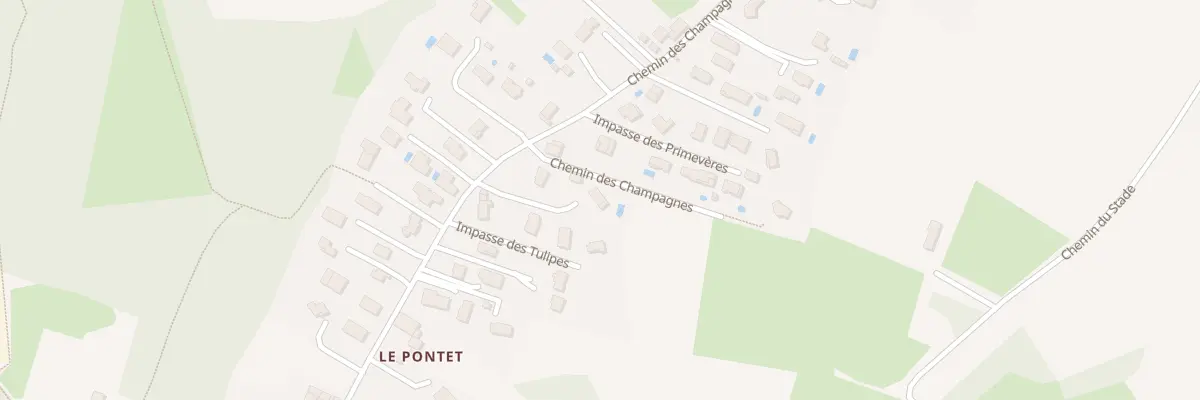 Plan du 332 Che des Champagnes à Salagnon