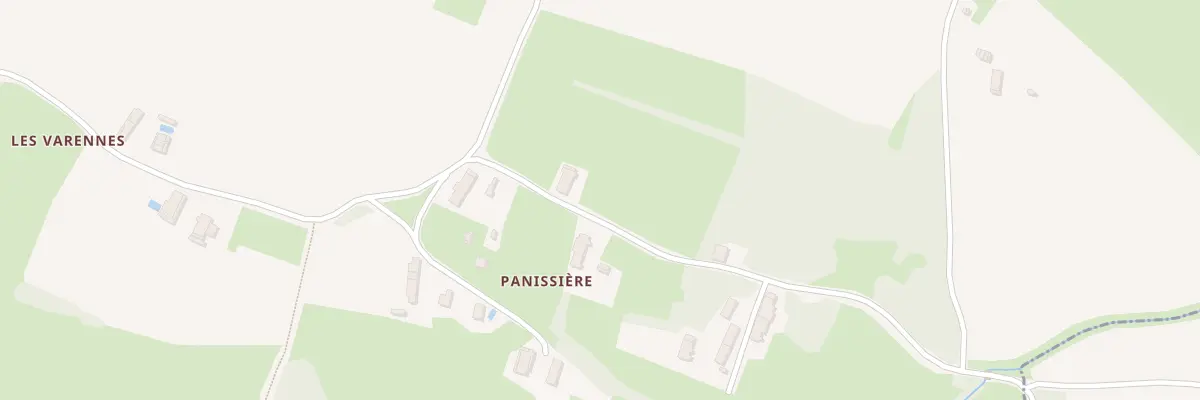 Plan du 14 Ham Panissière à Bosjean