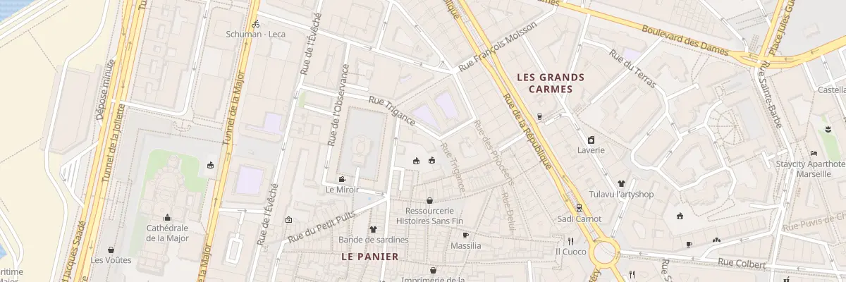 Plan du 11 Rue trigance à Marseille 2e Arrondissement