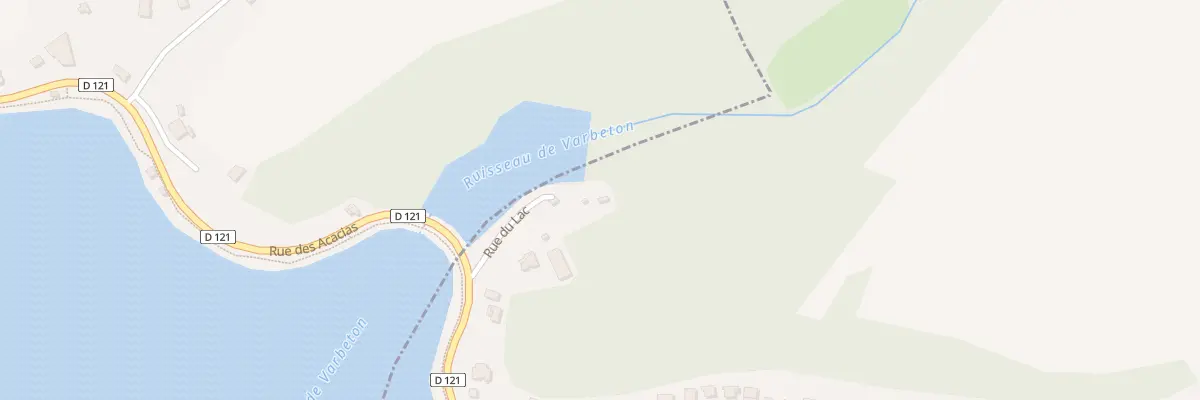 Plan du 1 Rue du Lac à Changey