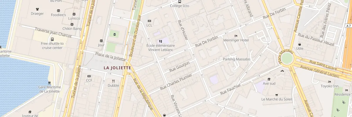 Plan du 49 Rue de forbin à Marseille 2e Arrondissement