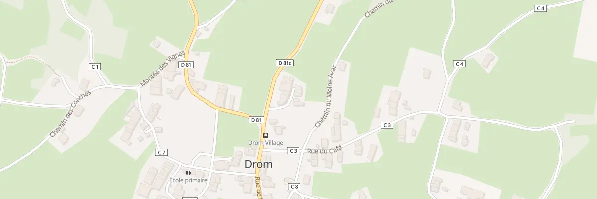 Plan du 42 Imp du Garde Champetre à Drom