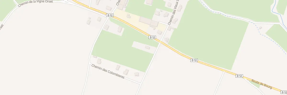 Plan du 1455 Rte de Bourg à Saint-Jean-le-Vieux