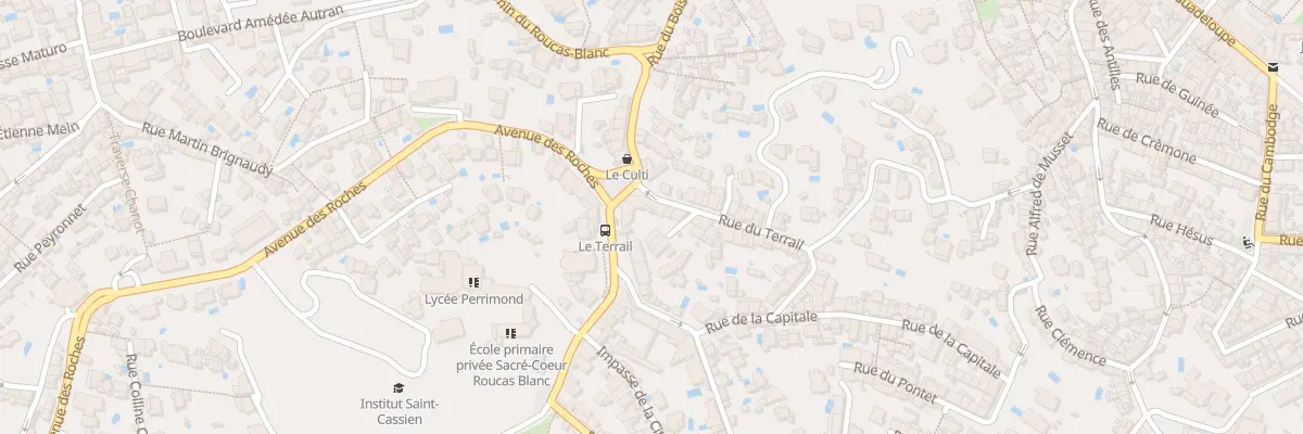 Plan du 4 Rue du terrail à Marseille 7e Arrondissement